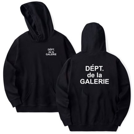 Dept de La Galerie Front & Back Print Hoodie